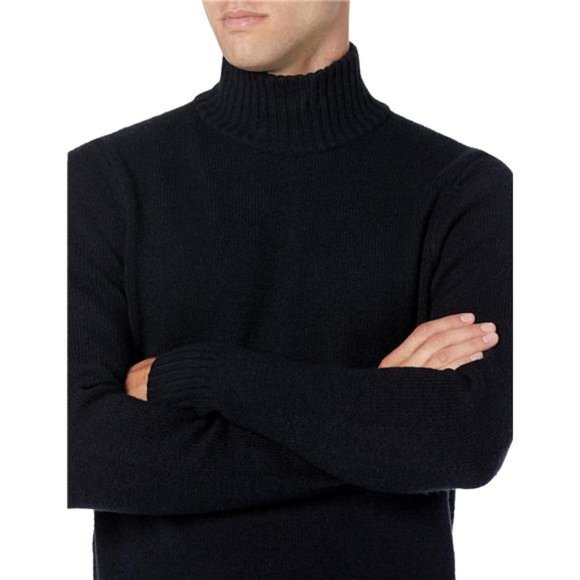 Essentials Men's Long-Sleeve Soft Touch‎ Turtleneck Sweater - Picture 4 of 6
